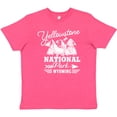 thumbnail image 3 of Inktastic Wyoming Yellowstone National Park Youth T-Shirt, 3 of 5