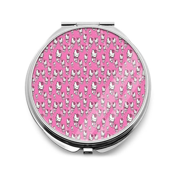 Hello kitty Makeup mirror - portable desktop makeup mirror, small handheld pocket makeup mirror
