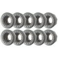 thumbnail image 1 of Outils de Tour en Carbure, 10 Pcs Insert de Rotation en Carbure Rond Outils et Accessoires de Tour en Bois Lame Coupe-Bordure Kit d'Outils de Coupe CNC, 1 of 7