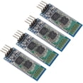thumbnail image 1 of 4 Pcs HC-06 RS232 Module Émetteur-Récepteur Sans Fil Bluetooth Série 4 Broches RF Mode Esclave Bidirectionnel pour Arduino, 1 of 5
