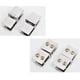 thumbnail image 1 of 4 bisagras para puerta de vidrio, bisagra de clip para muebles de cocina, vitrina, ducha, soporte de cobre de 180 grados para esquina de puerta de armario o, 1 of 4