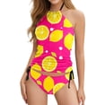 thumbnail image 1 of JAKANYQ Women'S Summer Print Two Piece Swimsuit Lightweight Flowy Swimsuit, L, 1 of 5