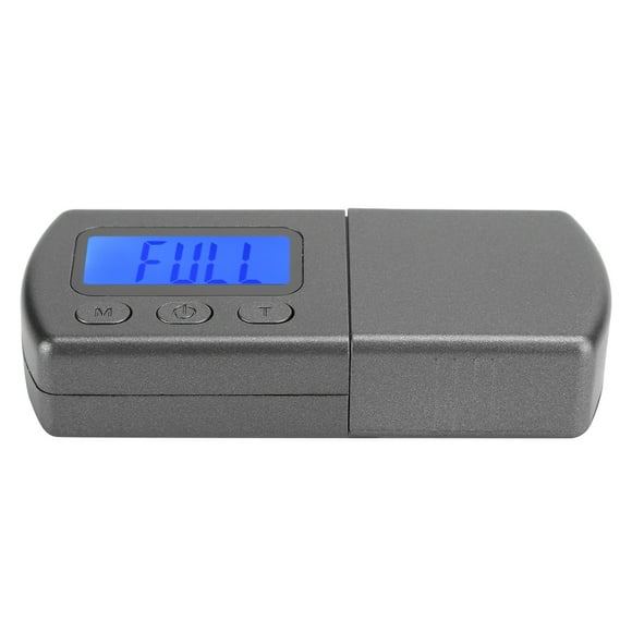 Báscula de fuerza compacta con aguja giratoria digital y peso de calibración en pantalla LCD