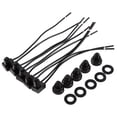 thumbnail image 2 of Interruptor De Botón, Interruptor De Encendido Y Apagado De Botón Impermeable De 12 V De 5 Piezas Con Cables De 4"para Automóvil De Motocicleta, 2 of 7