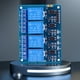 thumbnail image 4 of Tablero de relé de 5V 12V 24V 1 2 4 6 8 componentes electrónicos del tablero de relé de potencia de canal, 4 of 5