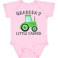 thumbnail image 3 of Inktastic Grandpa's Little Farmer Green Tractor Boys or Girls Baby Bodysuit, 3 of 5