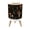 Color 4, variant on Small Trash Can with Lid Astronaut Exploring Planet Stars Moon Watercolor Style 1.8 Gallon Dog Proof Trash Can Round Garbage Can Waste Bin Wastebasket for Bathroom Bedroom Living Room