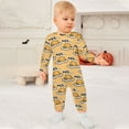 thumbnail image 3 of Gudetama Baby Footless Rompers, Long Sleeve Baby Onesie Jumpsuit for Boys Girls, 3 of 8
