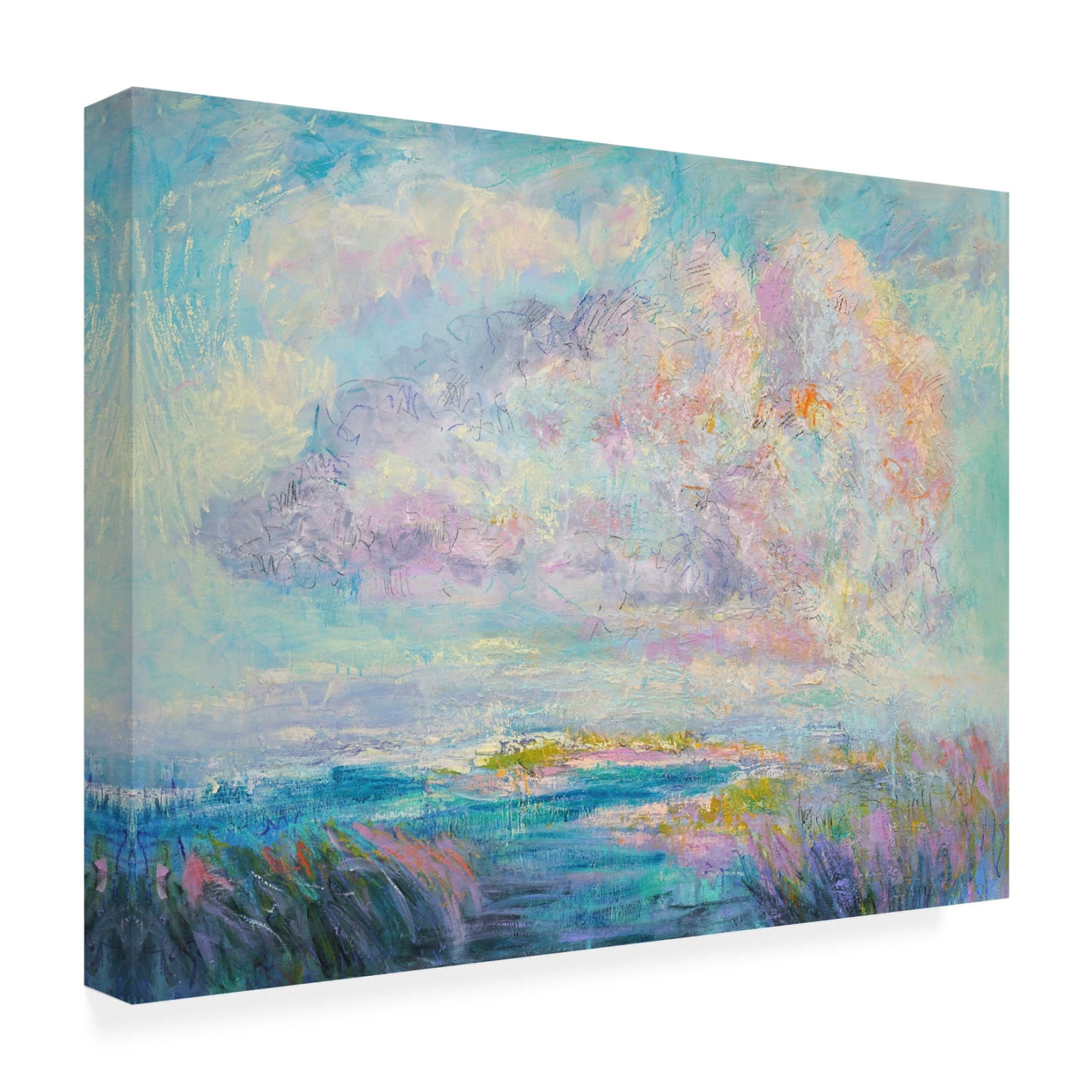 Trademark Fine Art Dorothy Fagan  Skies the Limit  II Canvas Wall Art