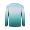 thumbnail image 3 of gakvbuo Henley Shirts For Men Long Sleeve Button Down Shirts Slim Fit Cotton Lightweight Basic Pullover T-Shirt Blouses, 3 of 5