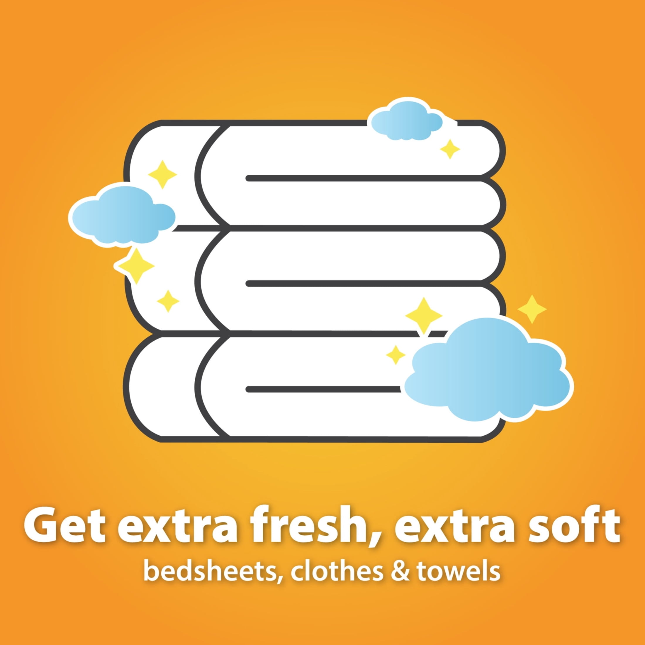 (6 pack) Great Value Ultimate Fresh Dryer Sheets, Original Clean, 240 Count, Compare to Gain®