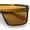 Slate Pink - Gold Mirror, variant on Mens Color Mirror Rimless Shield Plastic Horn Rim Luxury Sport Sunglasses Black - Blue Mirror