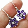 thumbnail image 3 of African Amethyst & Moissanite 925 Silver Pendant Earrings Jewelry Set T-1021 AGT1011_E, 3 of 6