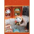 thumbnail image 5 of Figuras de acción de Kawaii Panda Bubu y Yier, juguetes con timbre de dopamina del año del dragón, modelo de timbre con atracción magnética, regalo para niñas, 5 of 5