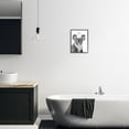 thumbnail image 2 of Stupell Industries Koala & Toilet Paper Bathroom Animals & Insects Painting Black Framed Art Print Wall Art, 2 of 5