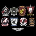 thumbnail image 2 of Boy's Top Gun: Maverick Codename Patches  Graphic T-Shirt, 2 of 5