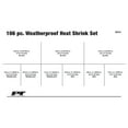 thumbnail image 2 of Performance Tool W541 106pc Weatherproof Heat Shrink Assortment, 2 of 3