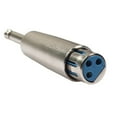 thumbnail image 3 of Moluckfu Adaptador Xlr A 6.35mm Plata Para Micrófono Camcorder Con Conexión Resistente, 3 of 8