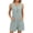 Green, variant on Women's Sleeveless Button Front Romper with Pockets Casual Summer Loose Fit Short Jumpsuit