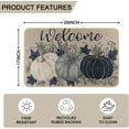 thumbnail image 3 of Fall Pumpkins Door Mat Front Doormat 17x30in，Autumn Home Decor Low-Profile Switch Indoor Outdoor Rug Welcome Decorative Mat for Thanksgiving Seasonal Kitchen Entrance Floor Decoration, 3 of 6