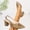 Gold, variant on Women’s Patent Leather Pointed Toe Slingback Heels, Adjustable Buckle Mid Chunky Block Heel Slip On Pumps, Comfort formal Dress High Heels Gold 5.5(37)