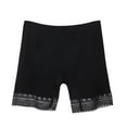 thumbnail image 5 of BYHONG Shorts For Under Dresses Chafing Thigh Bands Underwear Women Girls Lace Stretch Short Pants Panties for Women Pack 沃尔玛跟卖 Black, 5 of 5