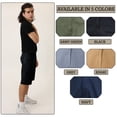thumbnail image 5 of Men's Knee-Length Cargo, Multiple Pockets, Adjustable Waist Shorts, 5 of 8