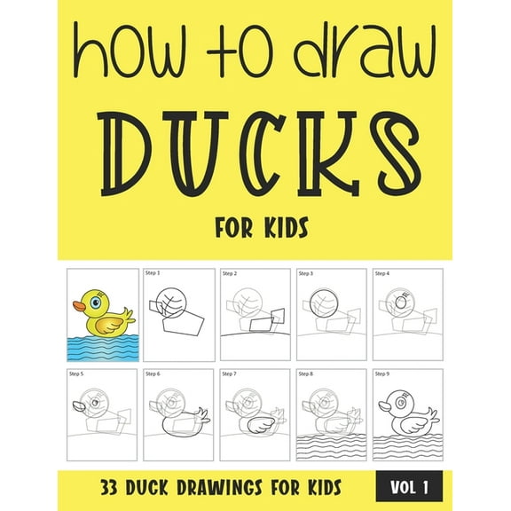 How to Draw Ducks for Kids, (Paperback)