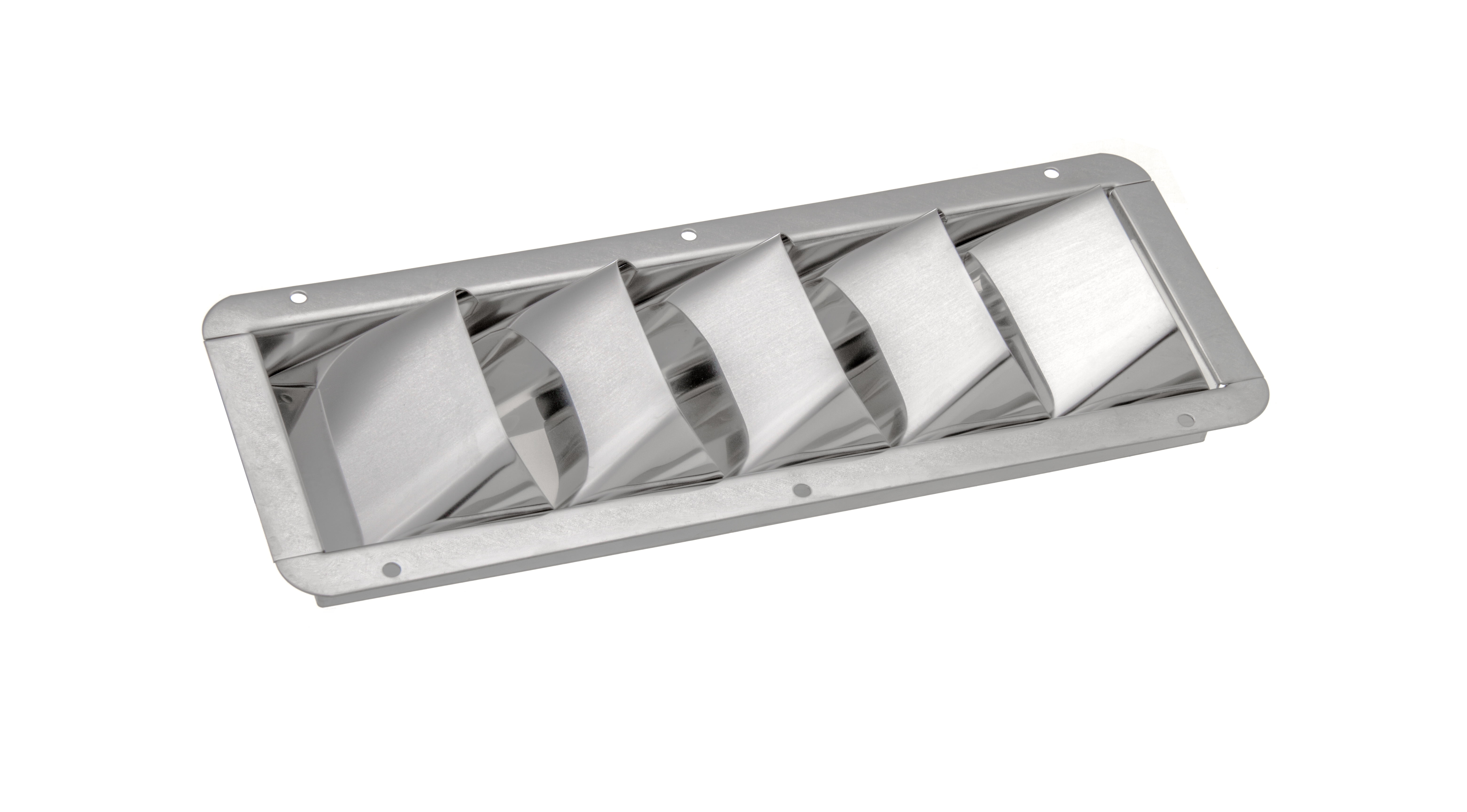 Attwood Louvered Vent, Stainless Steel