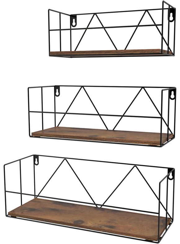 Floating Shelves in Wall Shelves