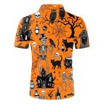 thumbnail image 5 of WOLIAUO Halloween Shirts Halloween Costumes Vintage Horror Shirt for Men Skeleton Graphic Tees for Adult 2026 Holiday Fall Spooky Season XL Orange, 5 of 8