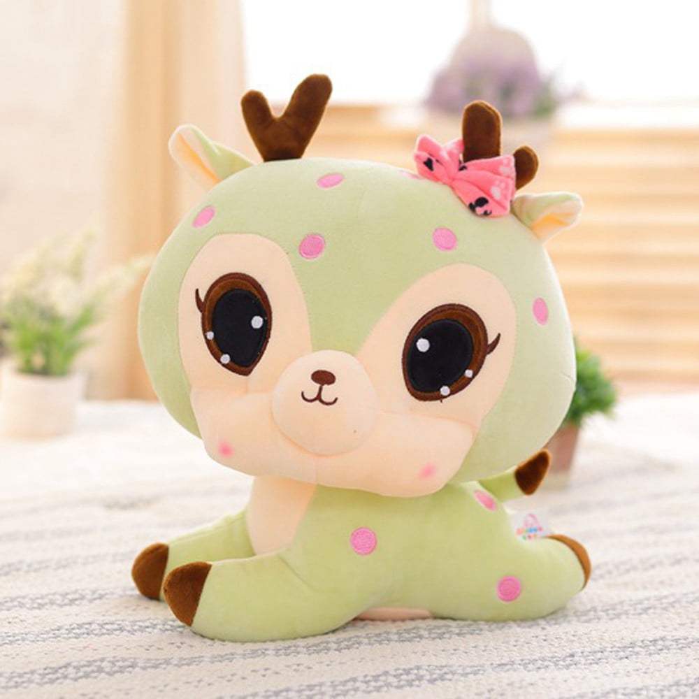 30cm Stuffed Animal Soft Simulation Lovely Plush Cute Deer Collection ...