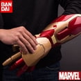 thumbnail image 4 of Guantes de brazo resplandecientes de Iron Man Mk43 de Los Vengadores Marvel 1:1, accesorios de actuación para cosplay, figuras para llevar, juguetes, regalos, 4 of 5