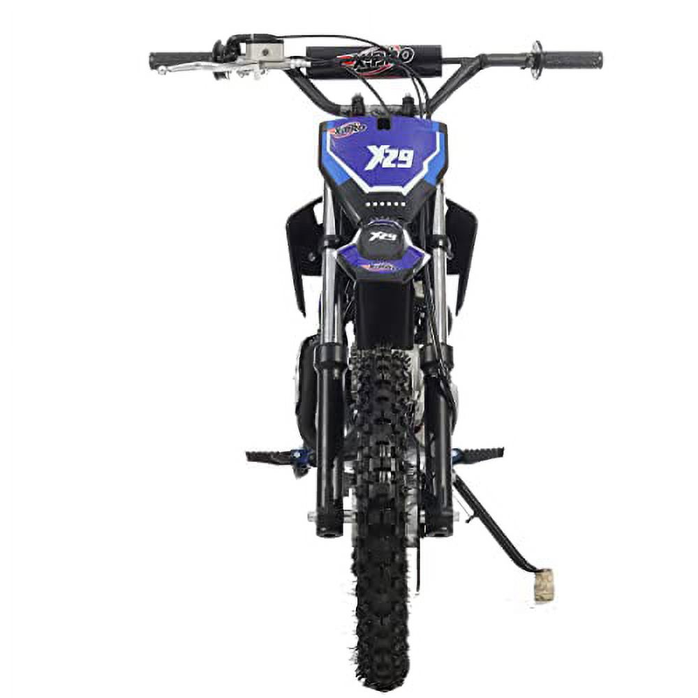 X-Pro Brand New 110cc Gas Pit Dirt Bike with Automatic Transmission, Electric Start. 14"/12" Tires!
