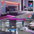 thumbnail image 2 of 20m LED Light Bluetooth RGB Light LED Strip Light with 44 Key Remote Control Music Sync Color Changing LED Mood Strip, 2 of 5