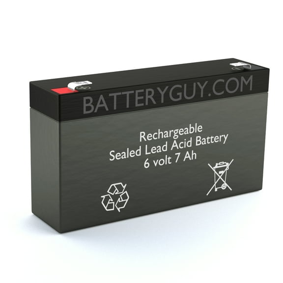 Dyna-Ray 586 replacement battery (rechargeable)