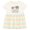 Natural with Stripes, variant on Inktastic Grandaddy Loves Me Elephant Girls Baby Dress