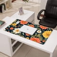 thumbnail image 3 of Long Mouse Pads for Desk,Pioneer Flower Floral Print Pattern Desk Mats on Top Of Desks, Desk Mouse Pad Extra Large with 3mm Non-Slip Base and Stitched Edge for Gaming,Office,Work,Home 31.5"x15.7", 3 of 6