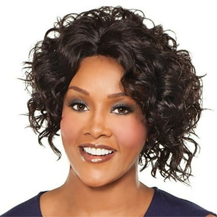 Vivica A. Fox MEGAN-V New Futura Fiber, Natural Baby Hair Lace Front Wig in Color 2