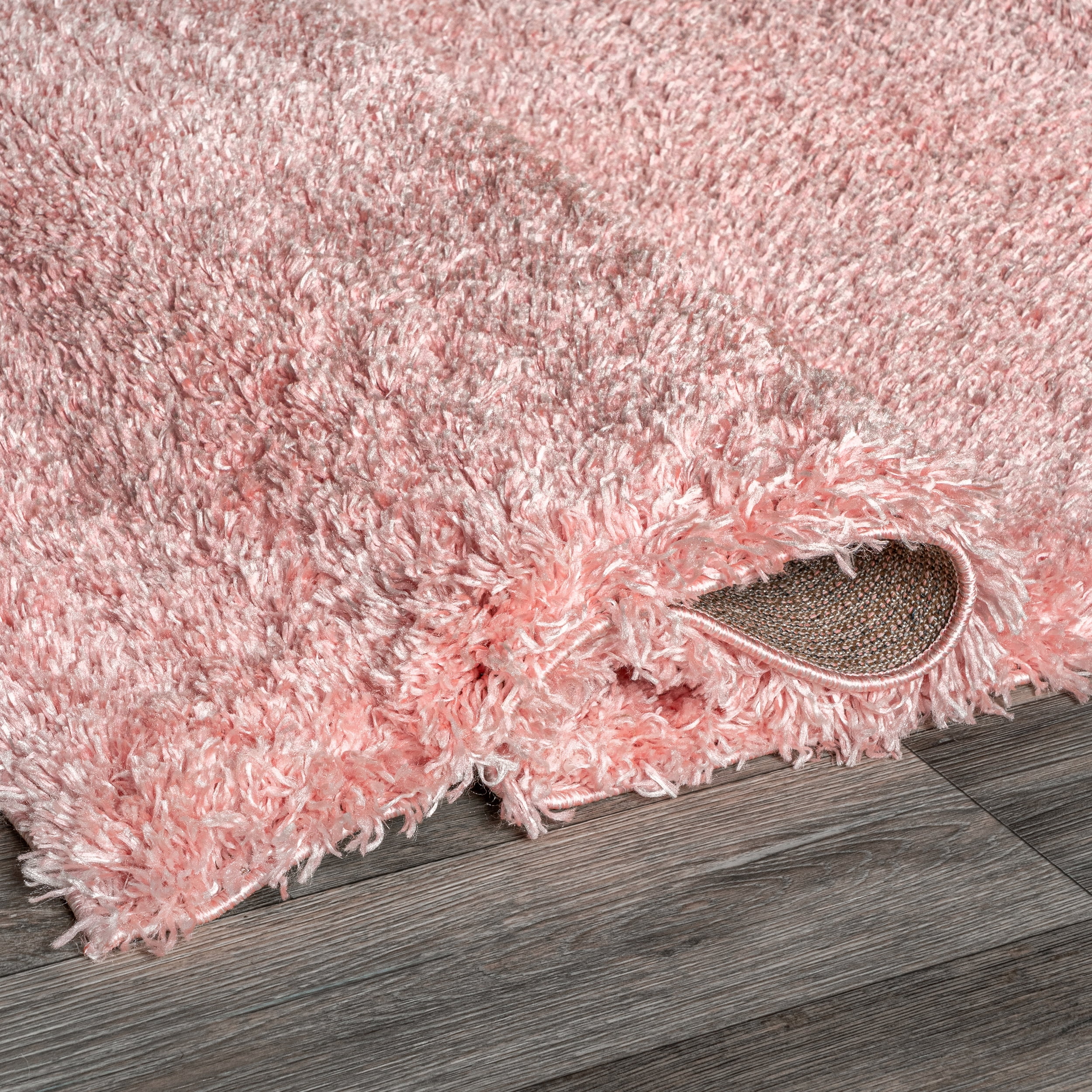 nuLOOM Soft & Plush Cloudy Shag Area Rug, 7' 10" x 10', Baby Pink