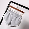 thumbnail image 1 of JANDEL New Summer Shorts Women Casual Shorts Workout Waistband Skinny Shorts, Gray S, 1 of 5