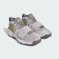 thumbnail image 3 of Ad-id-as Mens Dame 8 EXTPLY Basketball Shoes Gold Metallic Grey 10.5 / 12 IG8086, 3 of 6