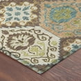 thumbnail image 3 of Addison Rugs Chantille Indoor/Outdoor Transitional Panel Chocolate Machine Washable Rectangle Rug, 10' x 14', 3 of 8