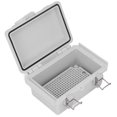 thumbnail image 1 of Power Enclosure, ABS  Stainless Steel Latches Waterproof Hinged Cover Junction Box  for Outdoor, 1 of 7