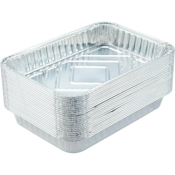 Drip Pans Compatible with Weber Grills Spirit Gas Grills, Q Grills, Disposable Aluminum Foil BBQ Grease Trays