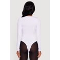 thumbnail image 5 of Women's Long Sleeve Crew Neck Bodysuit, 5 of 5