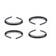 thumbnail image 1 of DMtse Conjunto De 4 Diadema De Plástico De Moda Peine De Dientes Diadema Accesorio De Aro para El Cabello Negro para Mujeres Y Hombres, 1 of 1