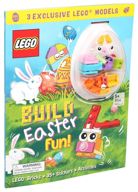 Activity Book with Minifigure: Lego(r) Iconic: Build Easter Fun (Paperback)