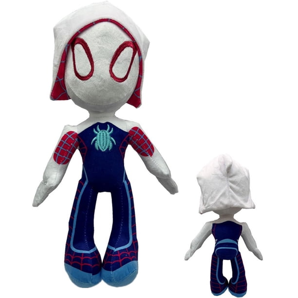 Peluches de Spiderman de Los Vengadores de 32 cm, de la saga Spider-Man, de Gwen y Peter Parker Noir, para niños.