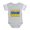 Heather Gray, variant on CafePress - Long Live Ukraine - Cute Infant Baby Football Bodysuit